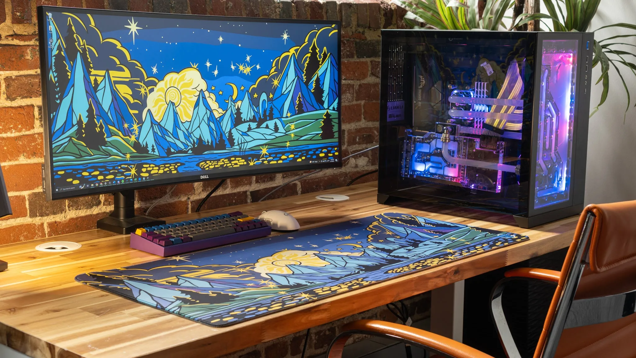 "Mystic Night" Limited Edition XL Landscape Deskmat