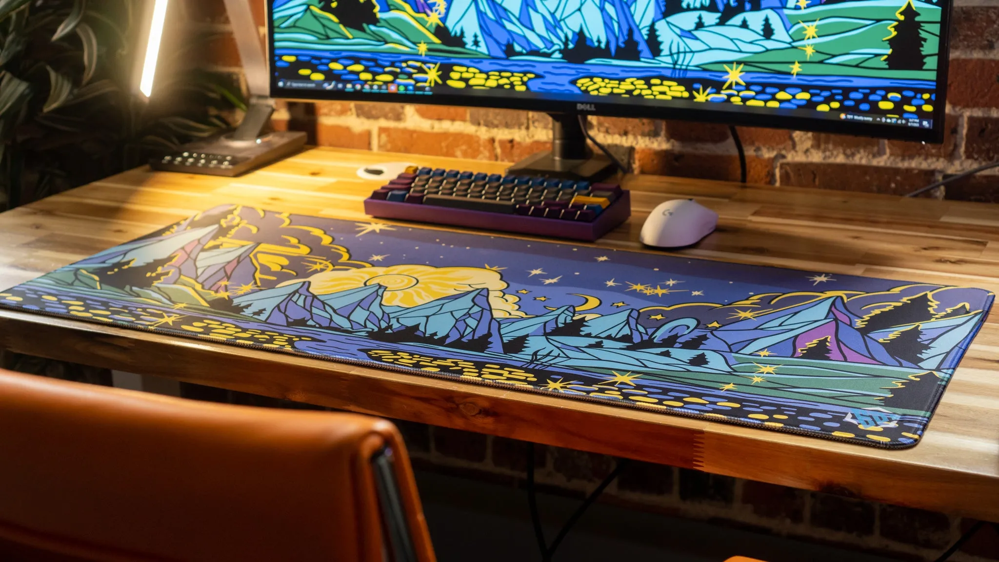 "Mystic Night" Limited Edition XL Landscape Deskmat