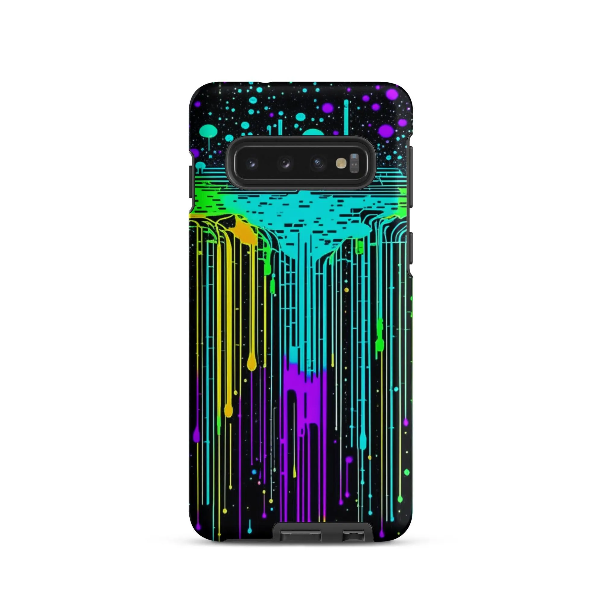 "Neon Rainmaker" Tough Case for Samsung® Phones - Dual Layer Protection