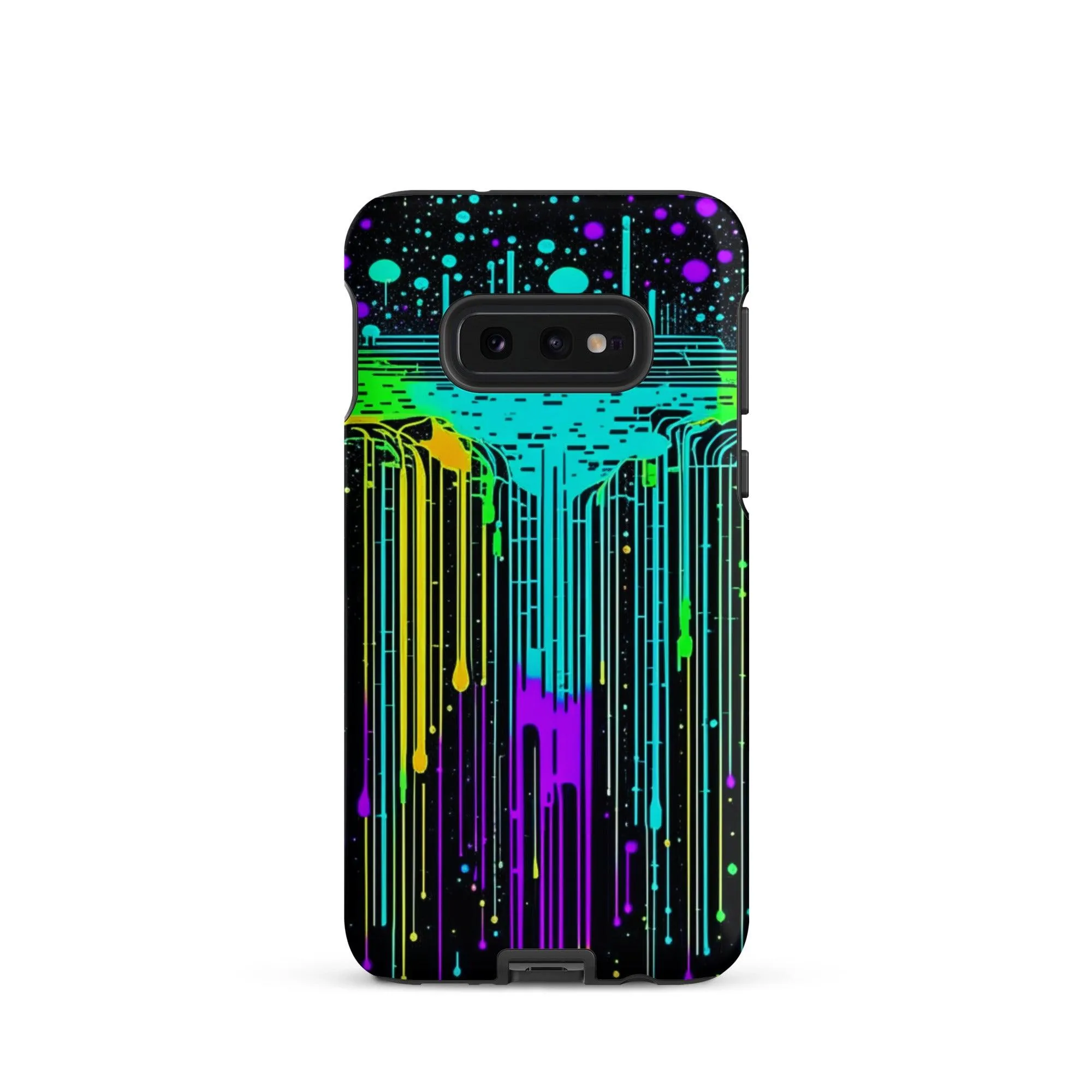 "Neon Rainmaker" Tough Case for Samsung® Phones - Dual Layer Protection