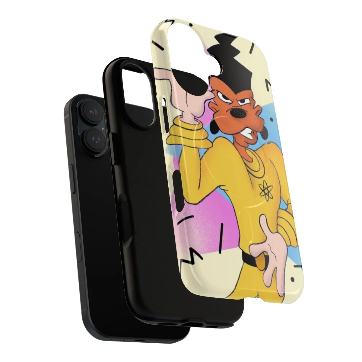 "Retro 90s Fan Art Phone Cases for Disney's A Goofy Movie"