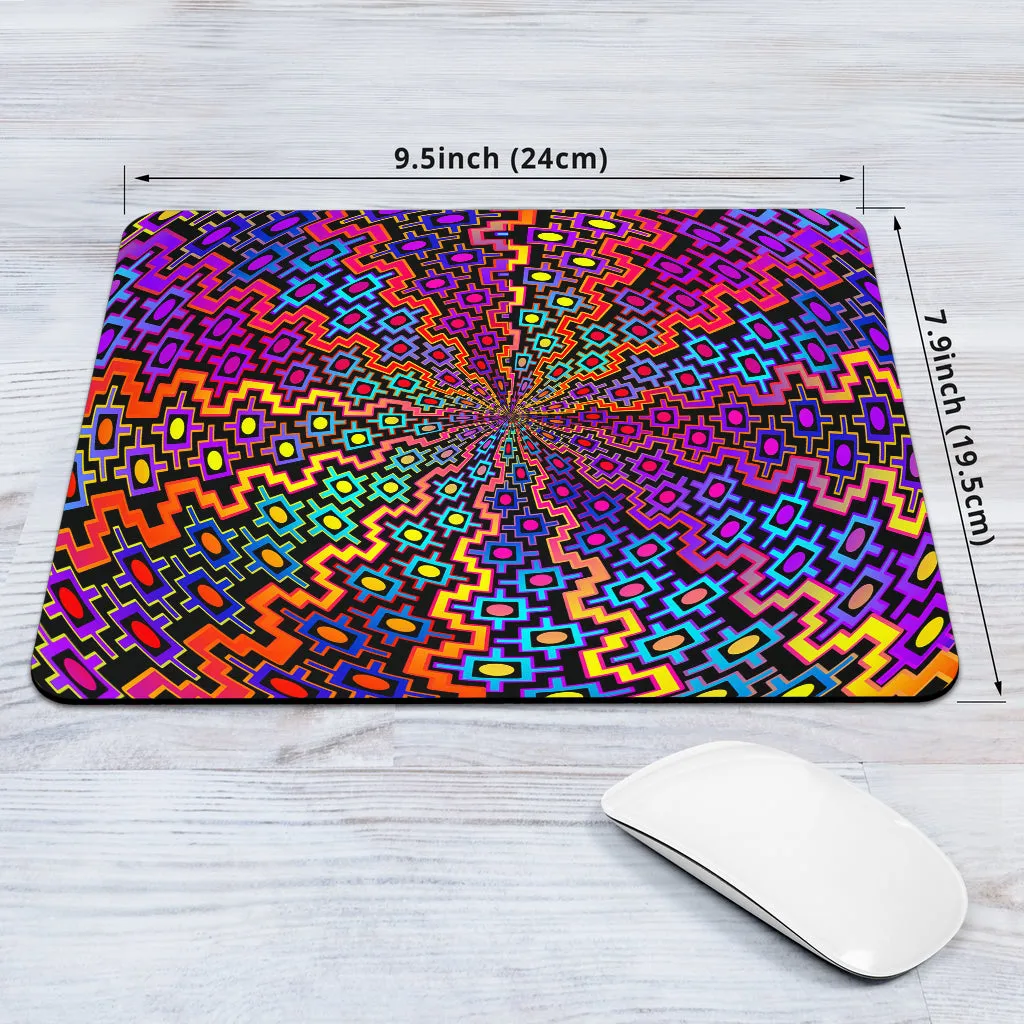 Rainbow Flow Mouse Pad