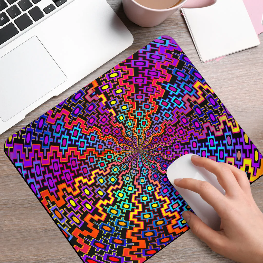 Rainbow Flow Mouse Pad