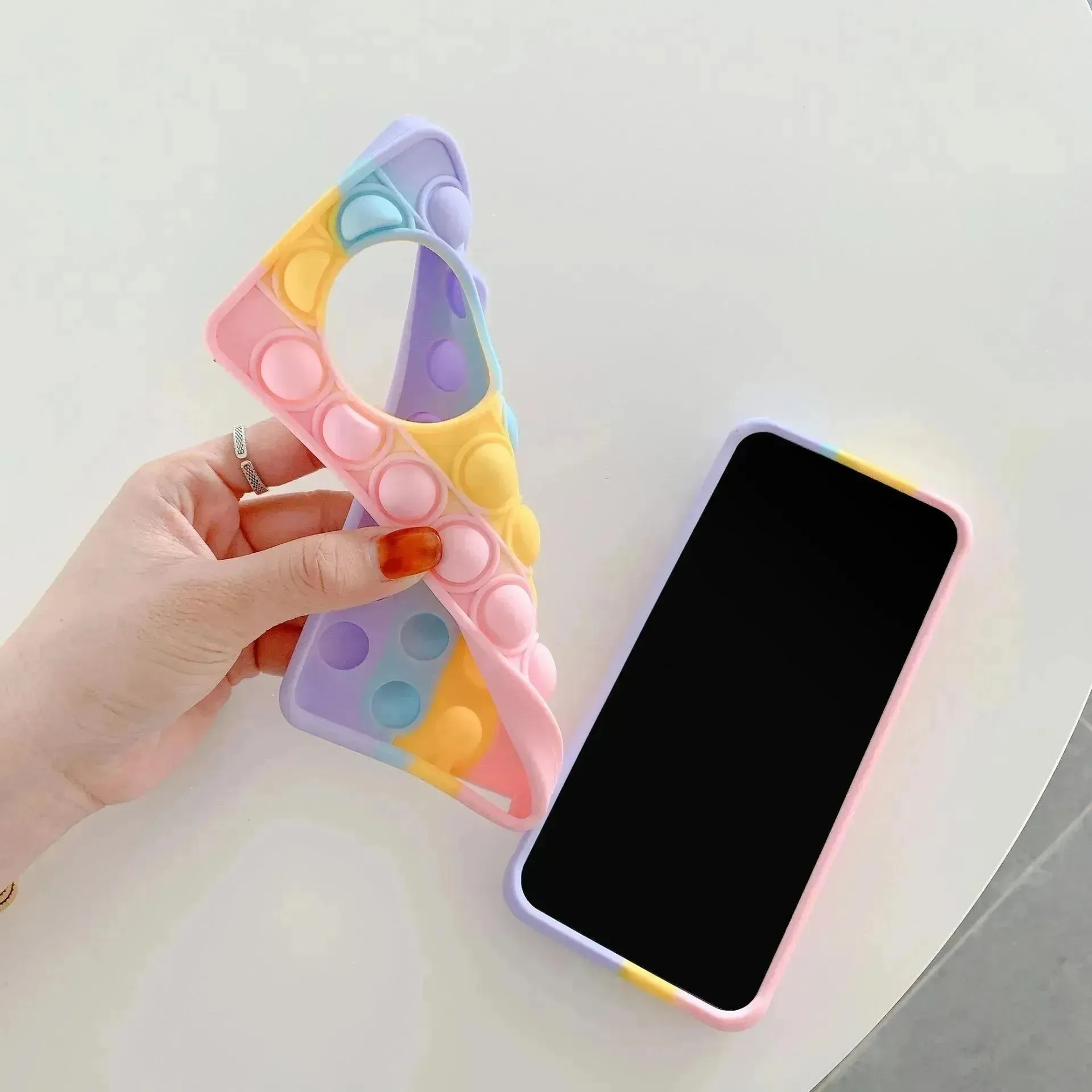 Rainbow Pop-It Phone Case (For Samsung)