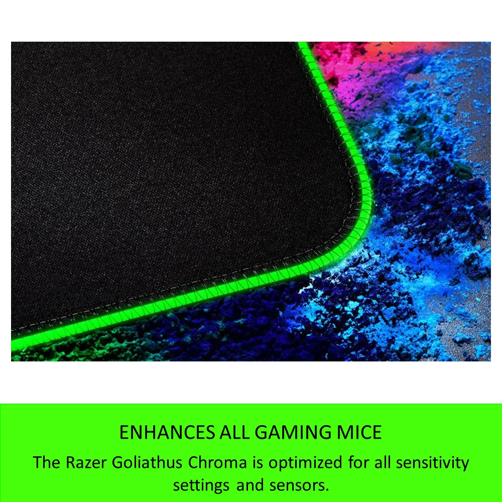 Razer Goliathus Extended Chromo Soft Gaming Mouse Mat With Chroma