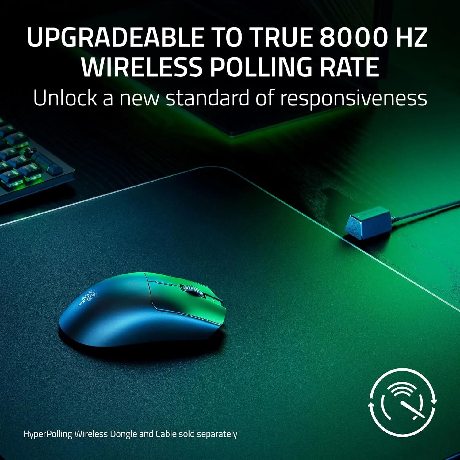 Razer Viper V3 HyperSpeed Wireless Esports Gaming Mouse, Mechanical Mouse Switches Gen 2, Black