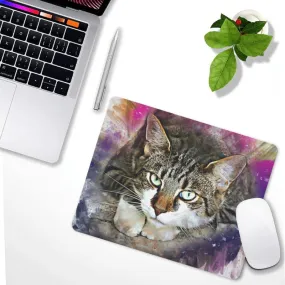 Rectangle Cat Mouse Pad