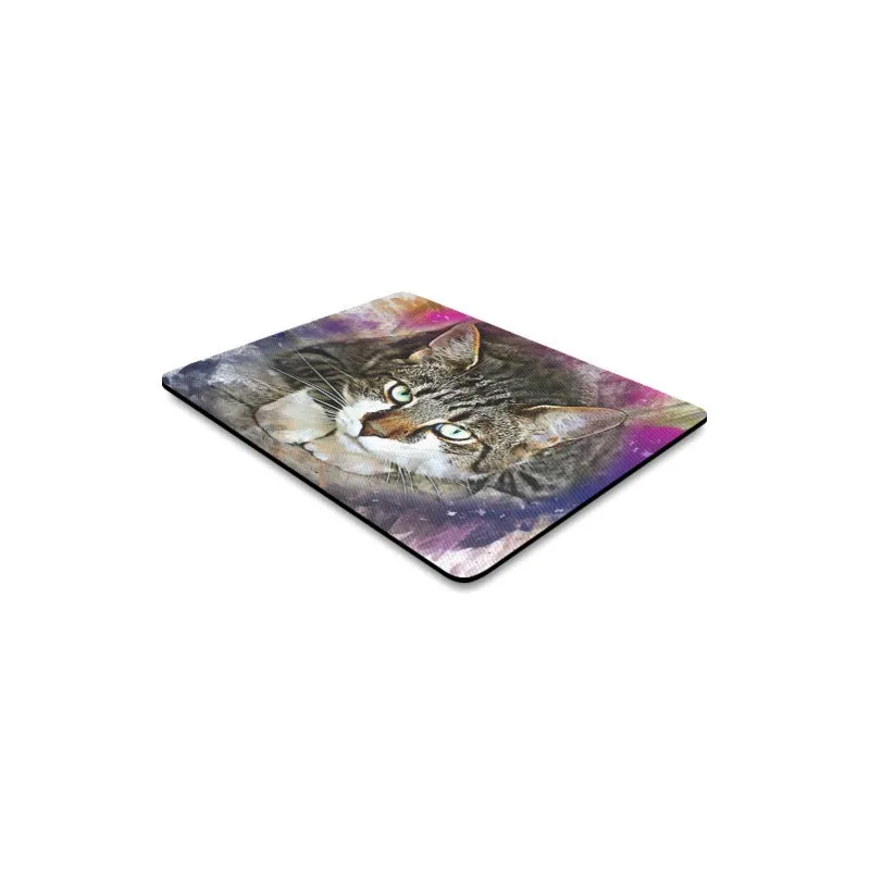 Rectangle Cat Mouse Pad