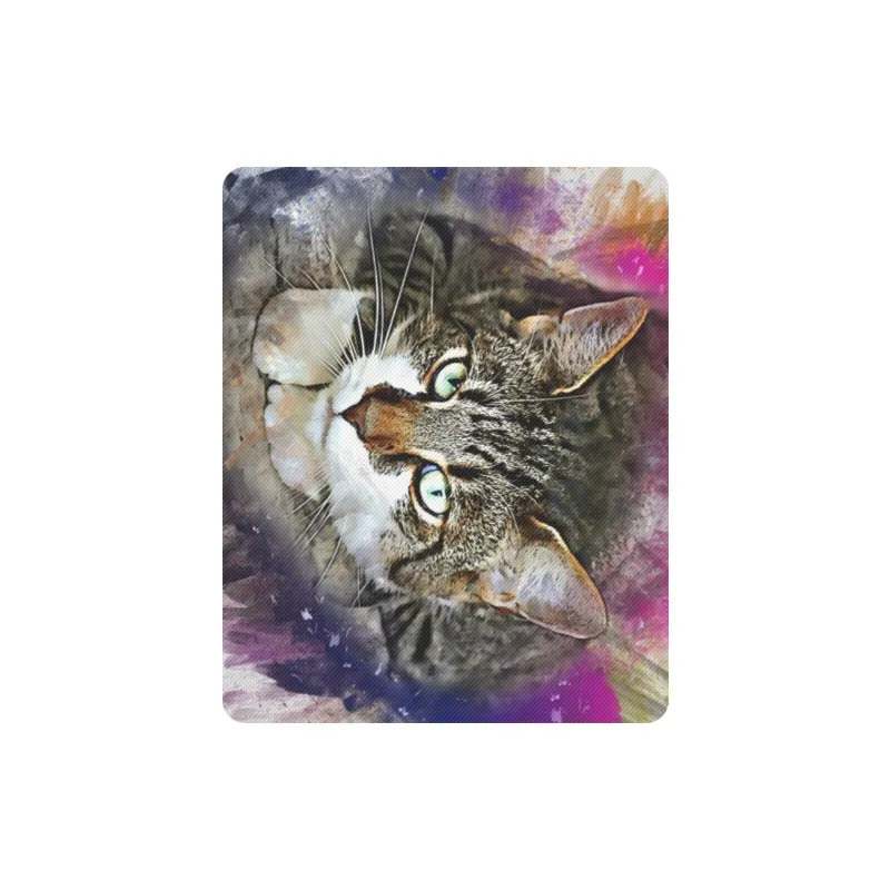 Rectangle Cat Mouse Pad