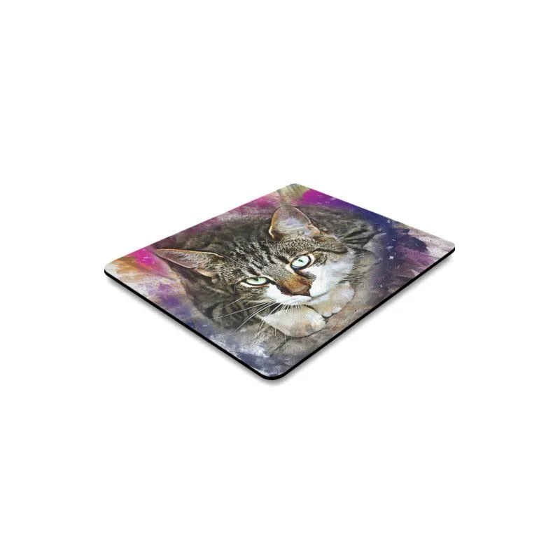 Rectangle Cat Mouse Pad