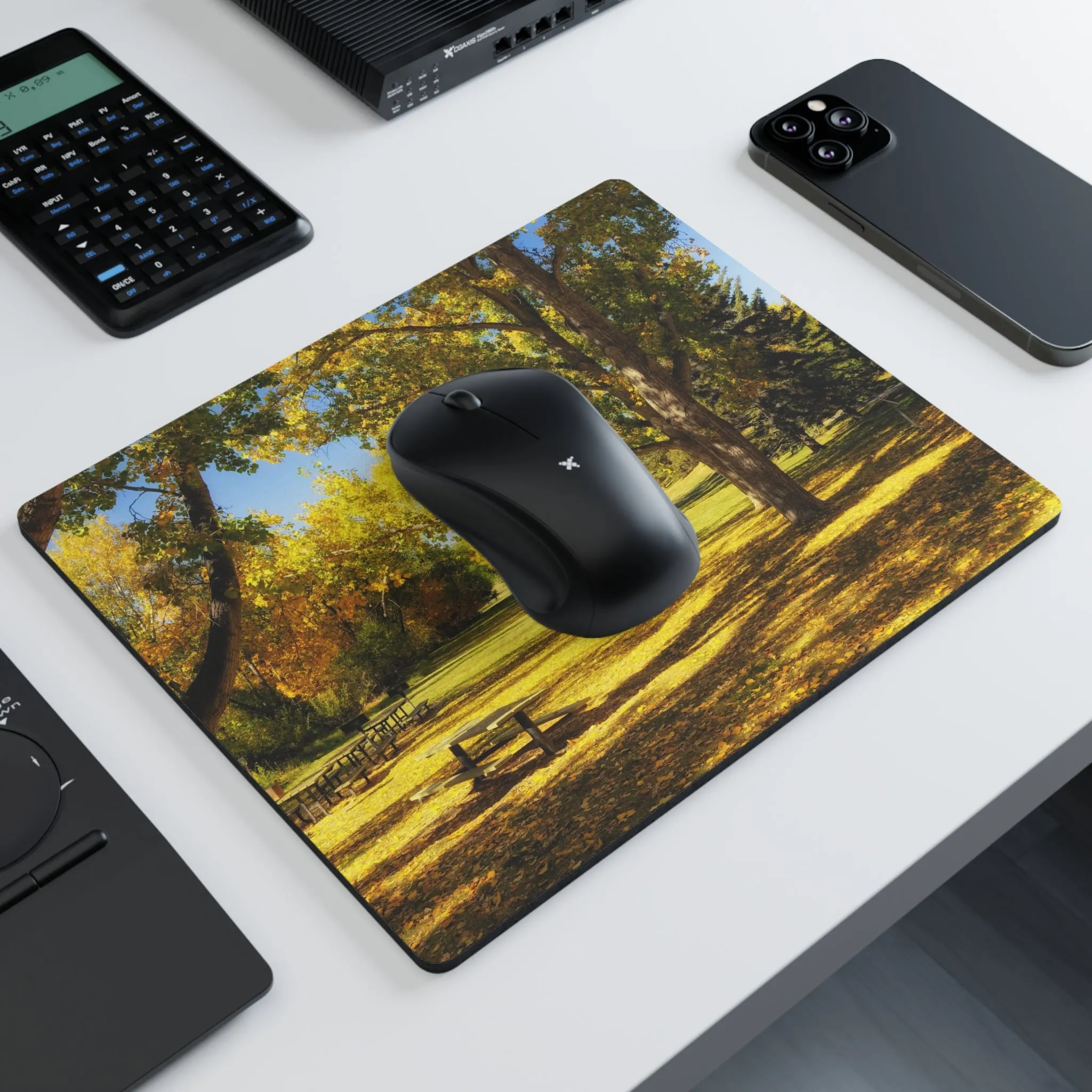 Rectangular Mouse Pad - Confederation Park Fall