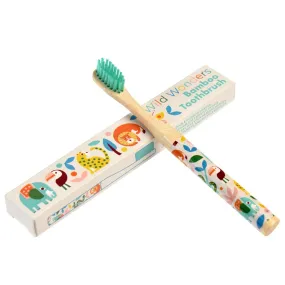 rex london bamboo toothbrush - wild wonders