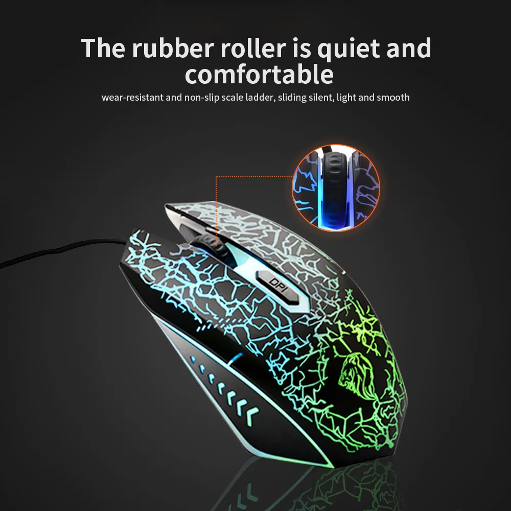 RGB Gaming Keyboard & Mouse Combo