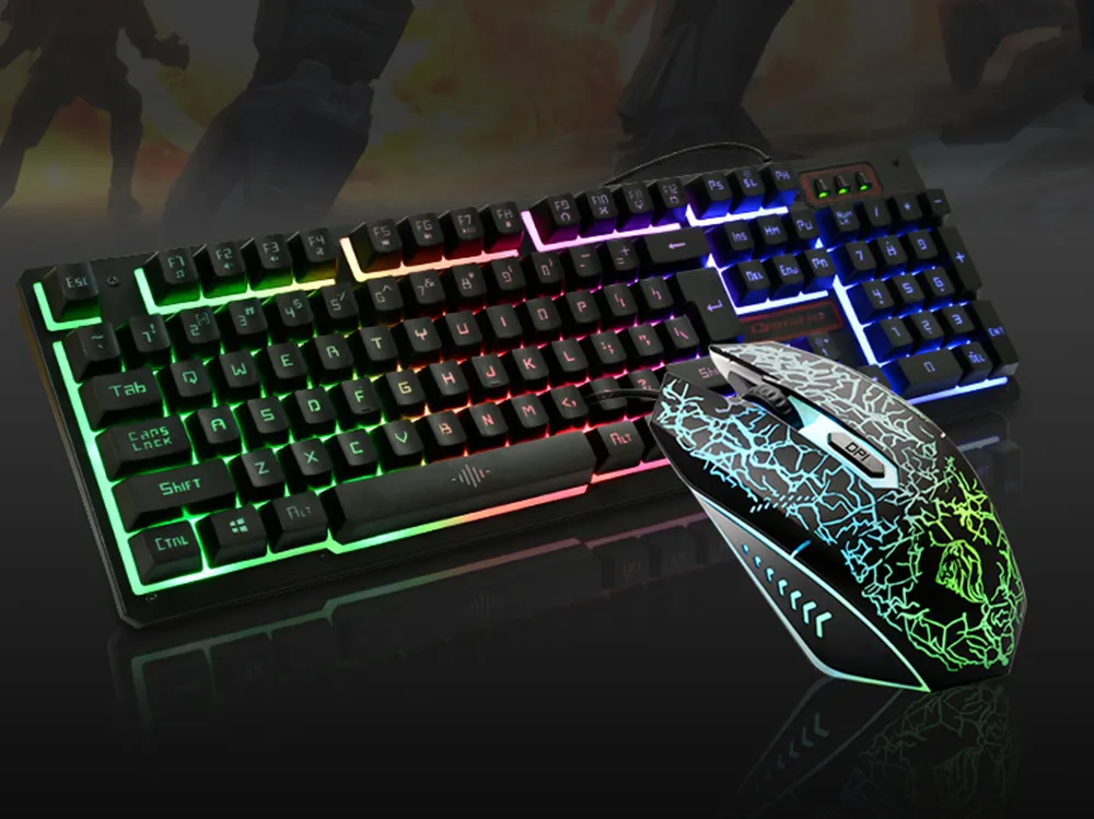 RGB Gaming Keyboard & Mouse Combo