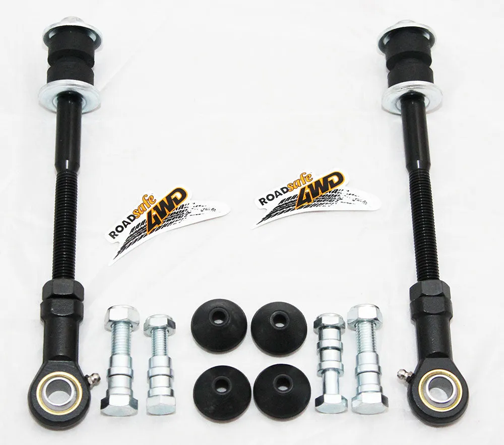 Roadsafe 4wd Rear Sway Bar Extension Link 2" - 8" Kit for Toyota Prado 120