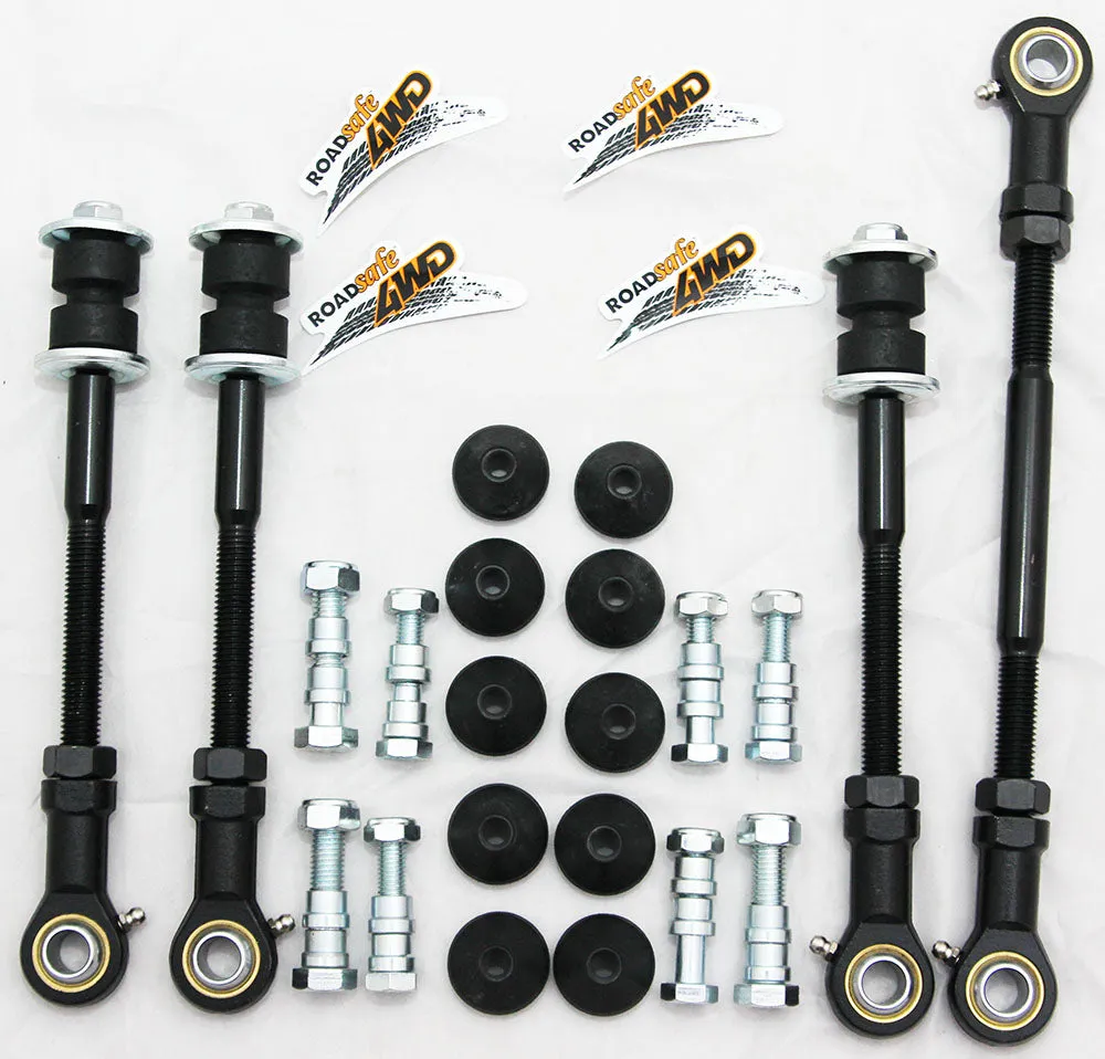 Roadsafe 4wd Sway Bar Extension Link for 2" - 8" Full Kit for Nissan Patrol GU