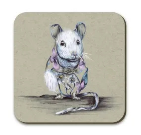 Rustic Mouse Coaster