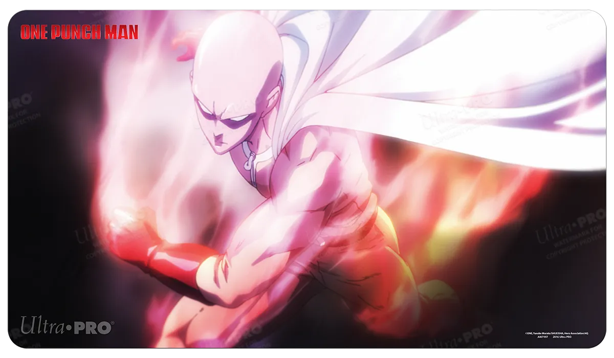 Saitama Serious Mode Standard Gaming Playmat Mousepad for One-Punch Man