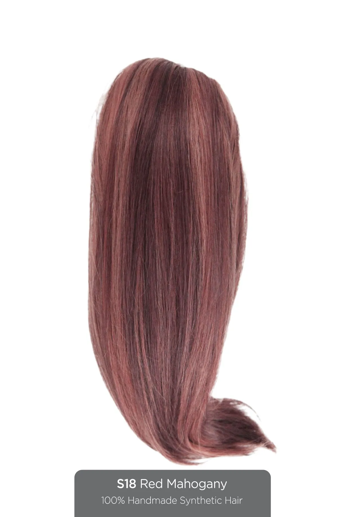 Sarah - 18'' Vegan / Futura Hair Top Piece Hair Extension