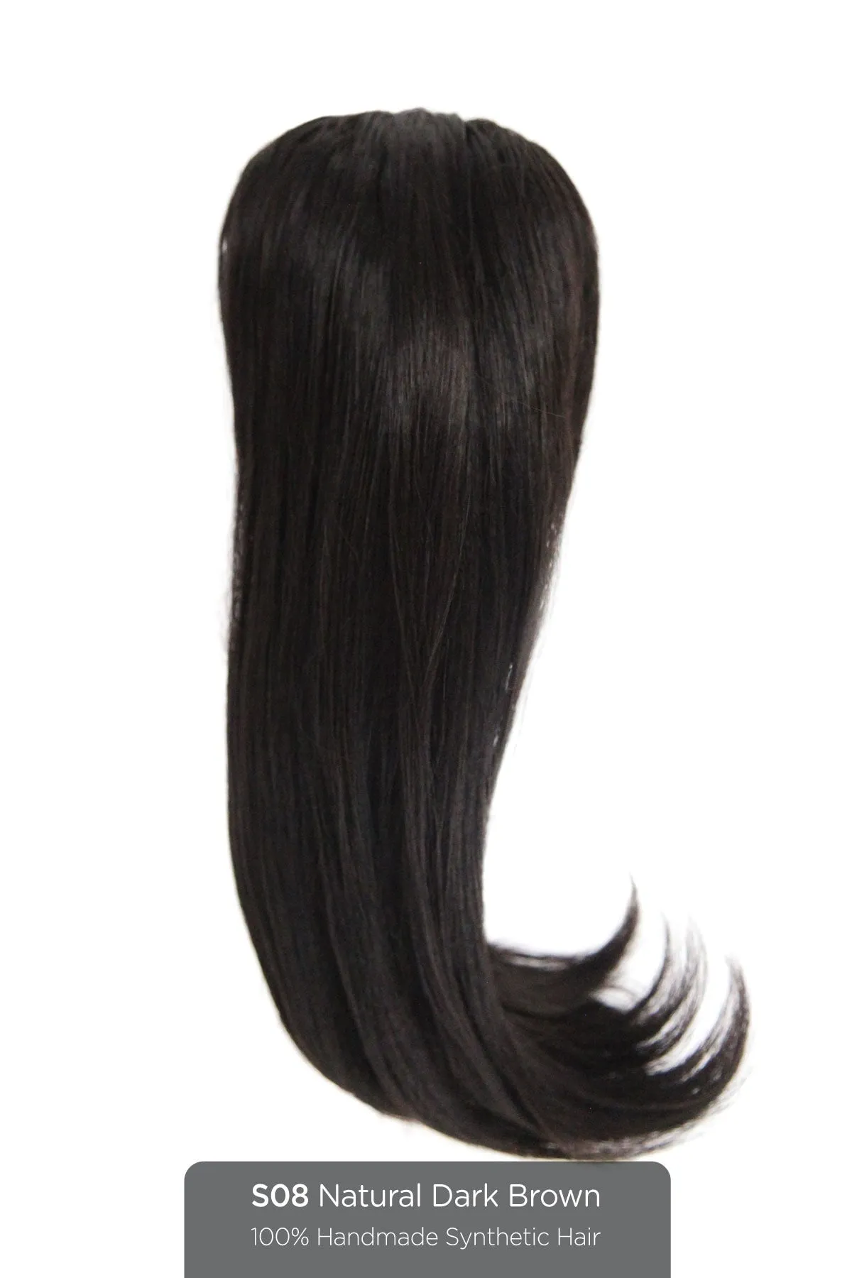 Sarah - 18'' Vegan / Futura Hair Top Piece Hair Extension