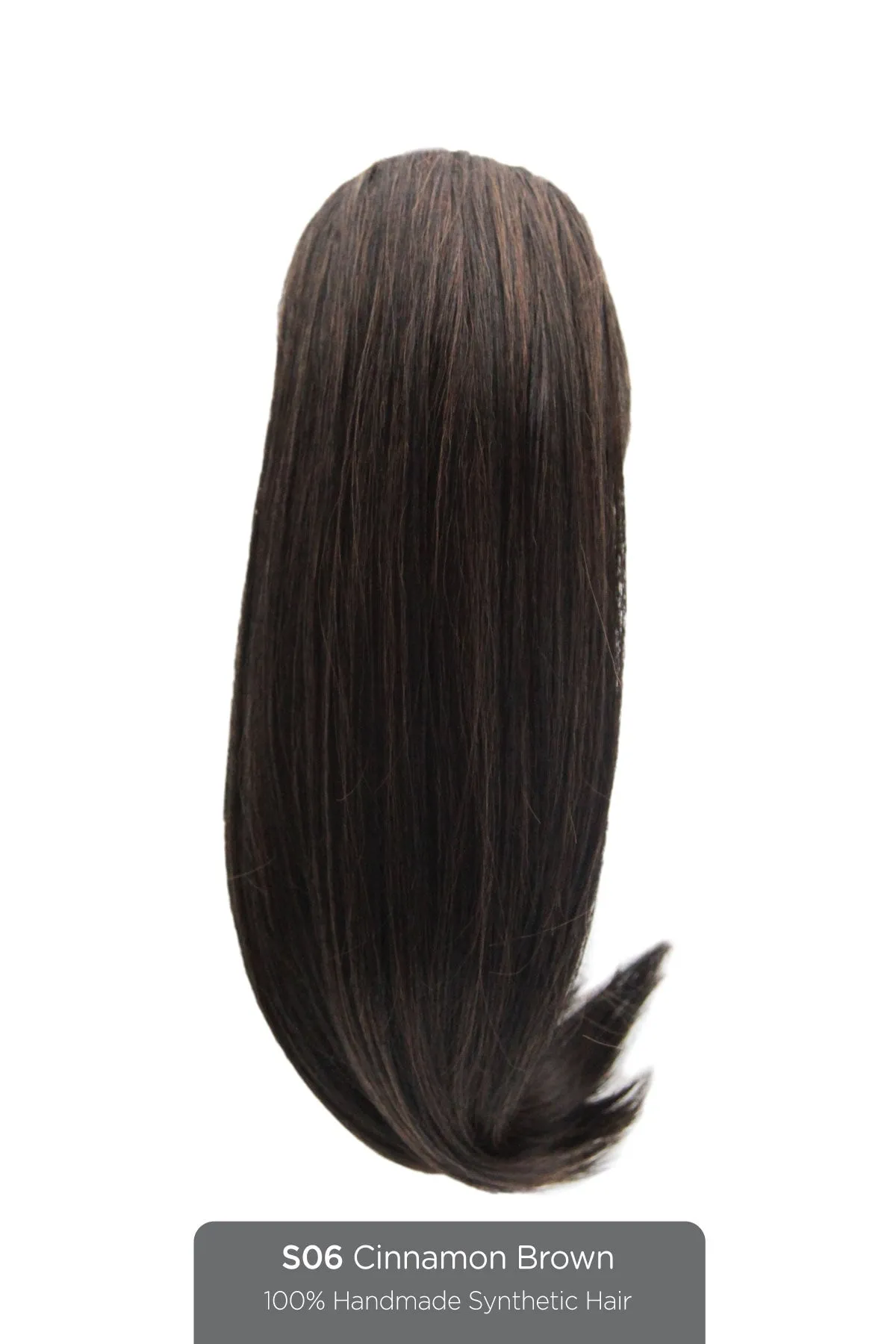 Sarah - 18'' Vegan / Futura Hair Top Piece Hair Extension