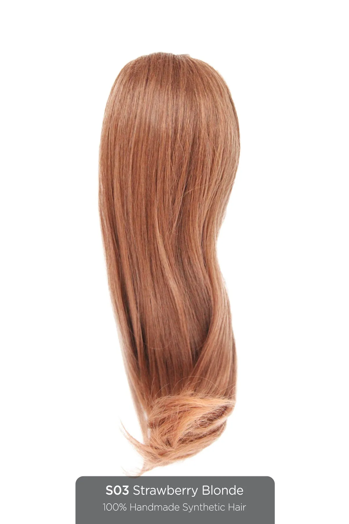 Sarah - 18'' Vegan / Futura Hair Top Piece Hair Extension