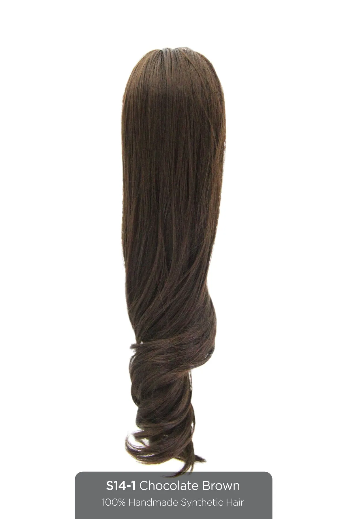 Sarah - 18'' Vegan / Futura Hair Top Piece Hair Extension