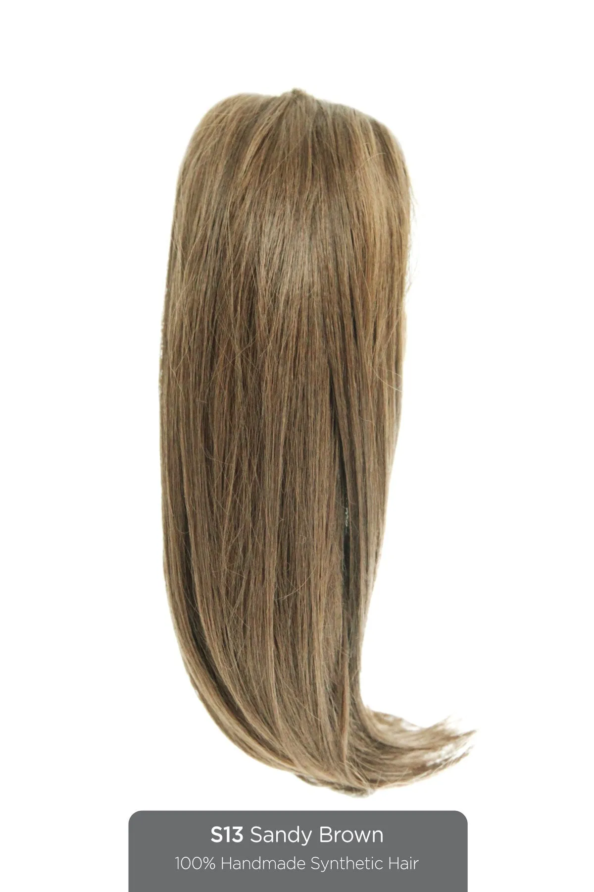 Sarah - 18'' Vegan / Futura Hair Top Piece Hair Extension