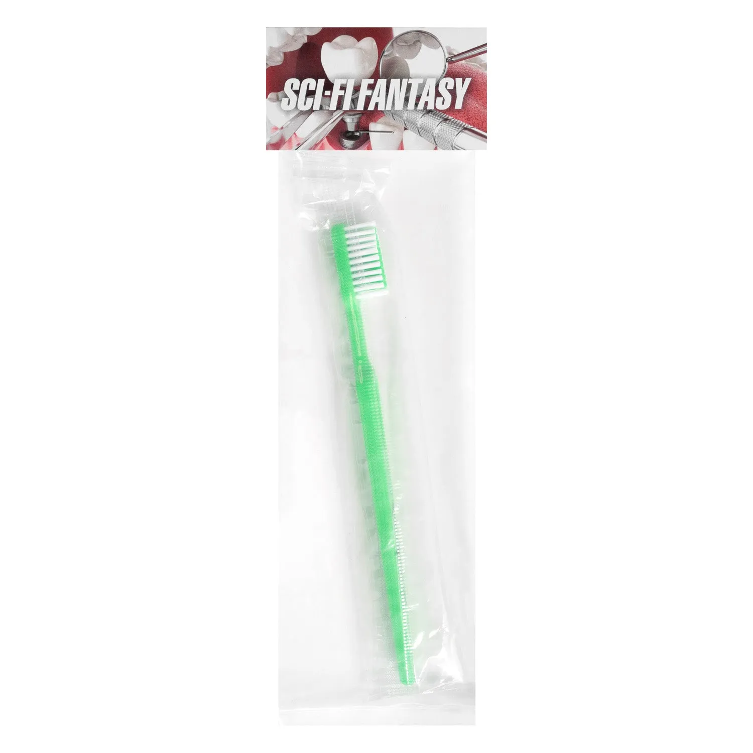 Sci-Fi Fantasy Toothbrush Green