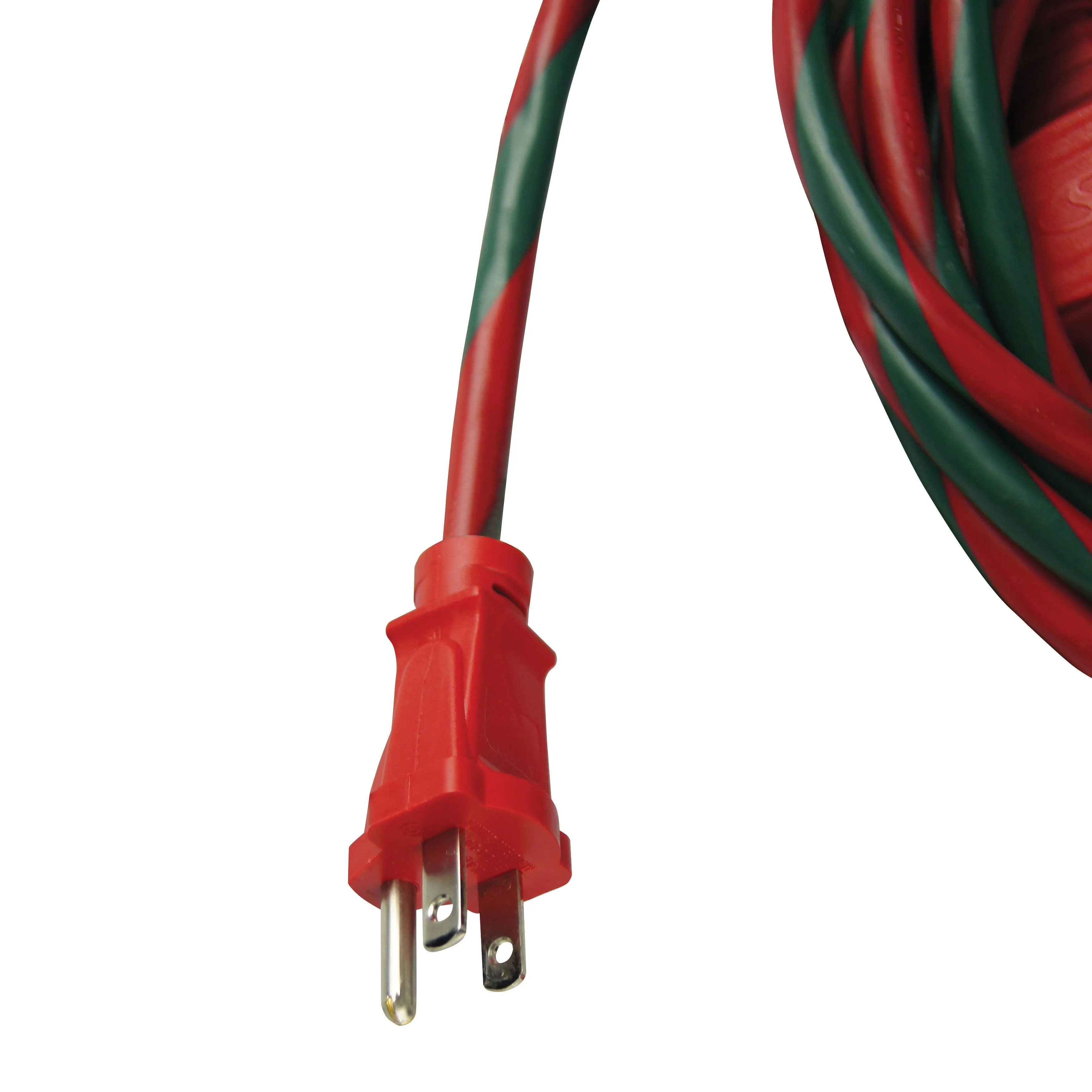 Snow Joe PJEXT25MO-RG Indoor/Outdoor Extension Cord | 25-Foot | Cord Connect Adapter (Red/Green)