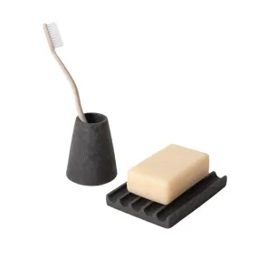 Soap Dish & Toothbrush Holder Set