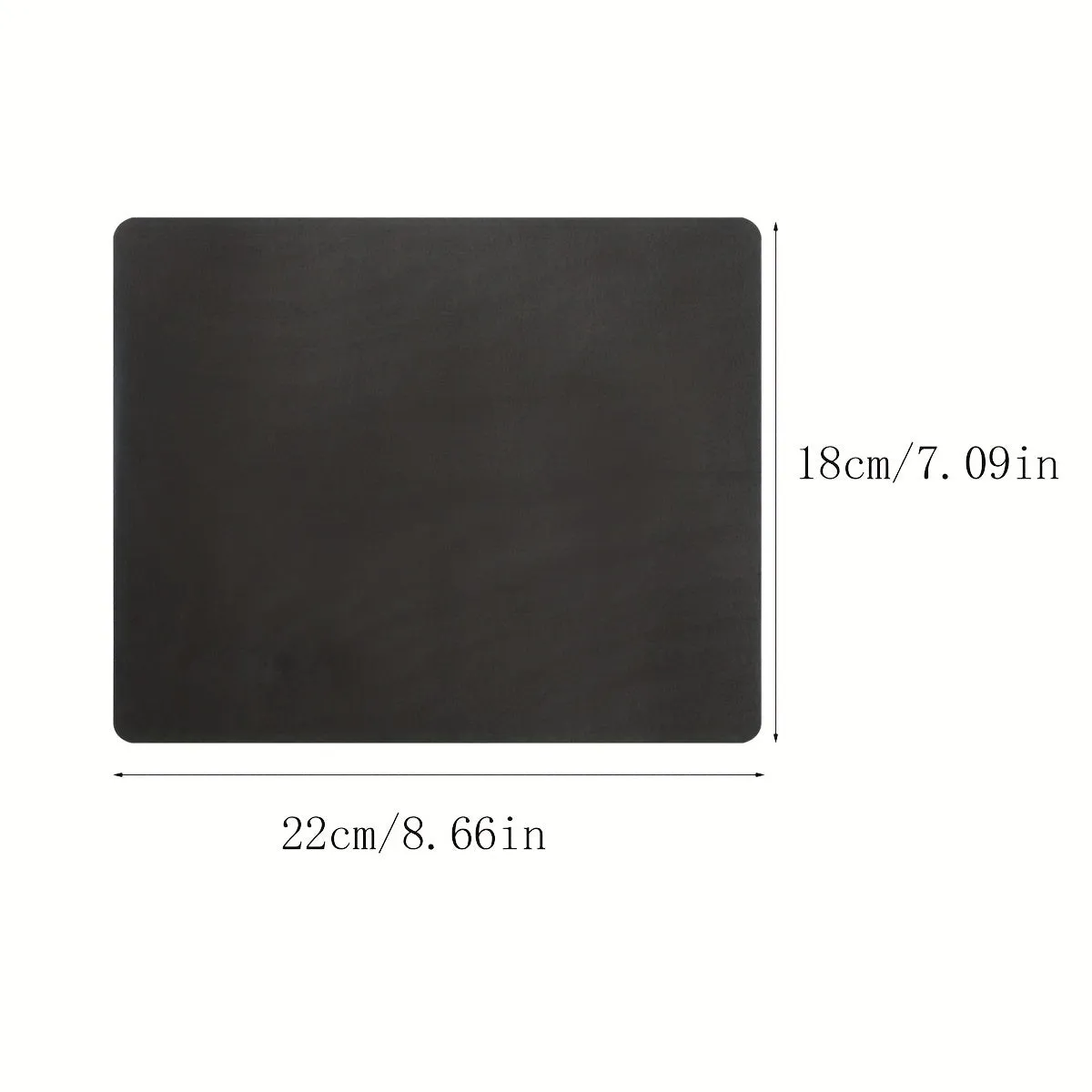 Soft  Comfortable Black Mouse Pad for Household  Office