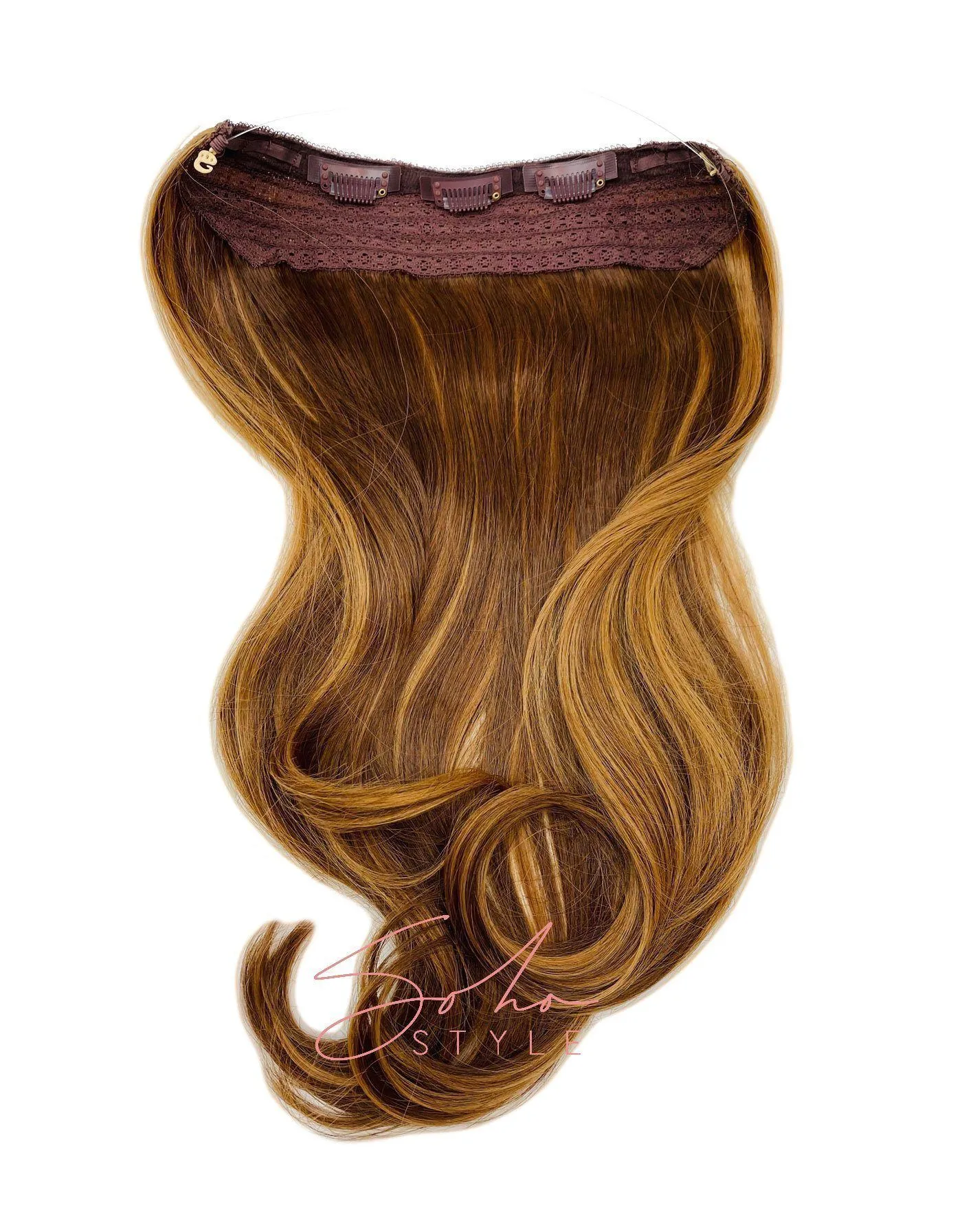 Special Value Set -  Aura Invisible Wired (Halo) FUTURA Hair Extension Available in 15"   19" set