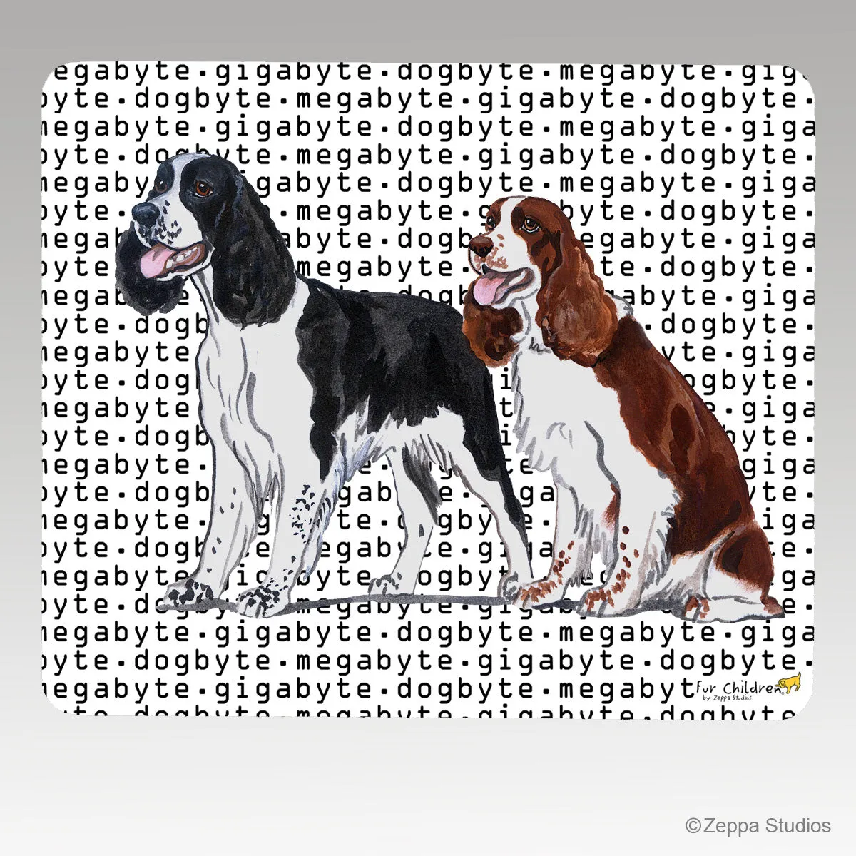 Springer Spaniel Megabyte Mouse Pad