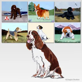 Springer Spaniel Scenic Mouse Pad