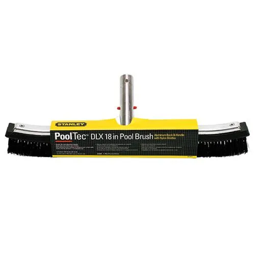 Stanley PoolTec DLX 18" Aluminum Pool Brush