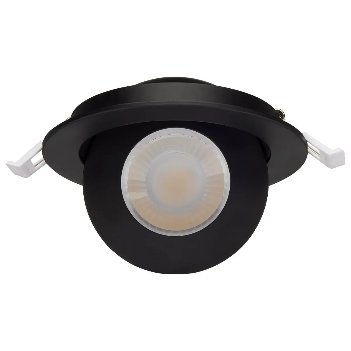 Starfish 4" Black Gimbal Smart LED Recessed Light, 650lm, Color and Tunable White, 120-277V