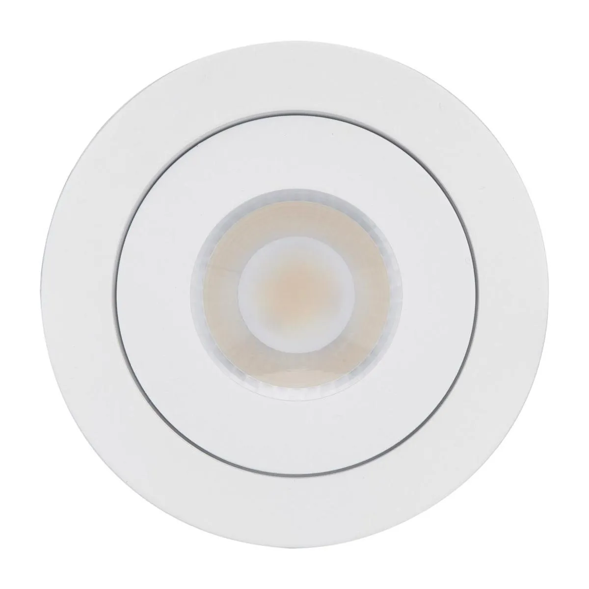 Starfish 4" White Gimbal Smart LED Recessed Light, 650lm, Color and Tunable White, 120-277V