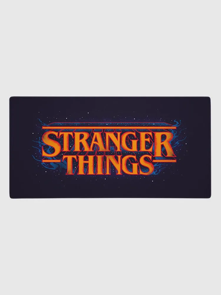 Stranger Things Logo Gaming Mat