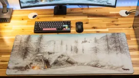 Tahliaaj "Snowscape" Limited Edition Content Creator Collaboration Gaming Deskmat Mouse Pad