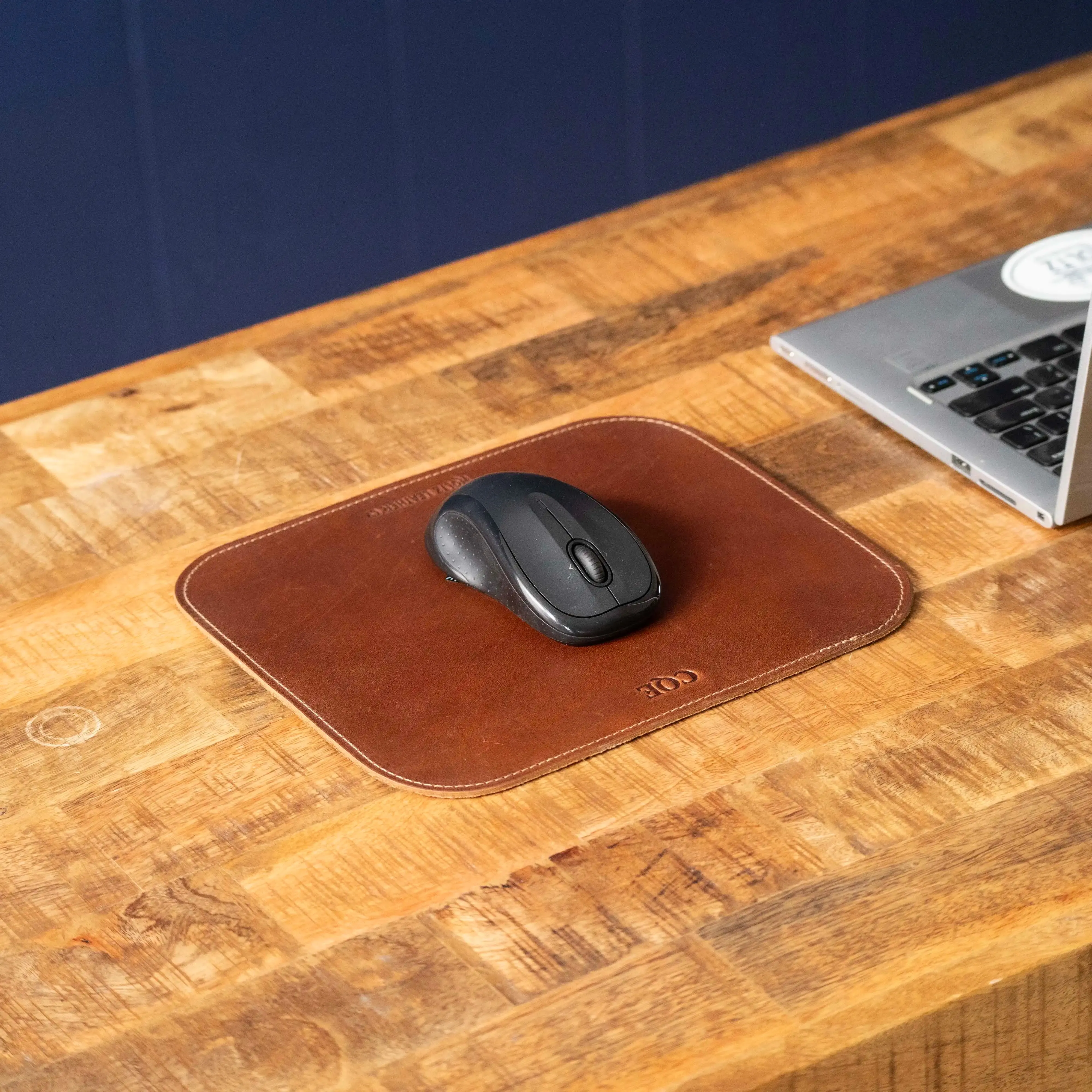 The Architect Personalized Fine Leather Mouse Pad Mousepad Office Accessories