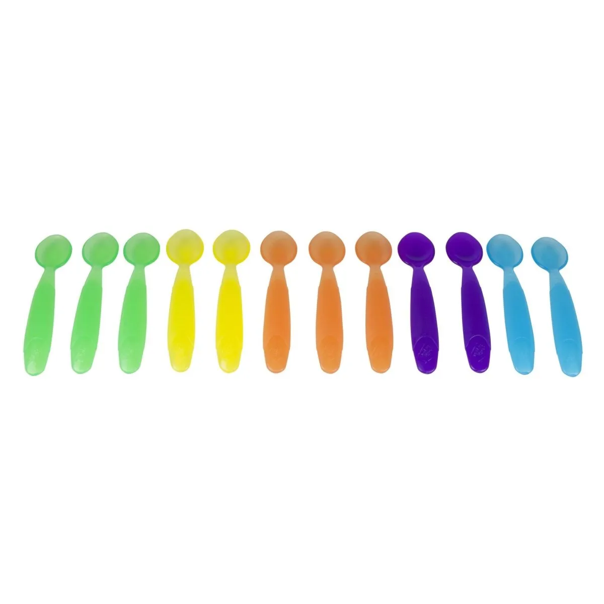 The First Years 12 Sava Infant Spoons Weaning - Multicolor