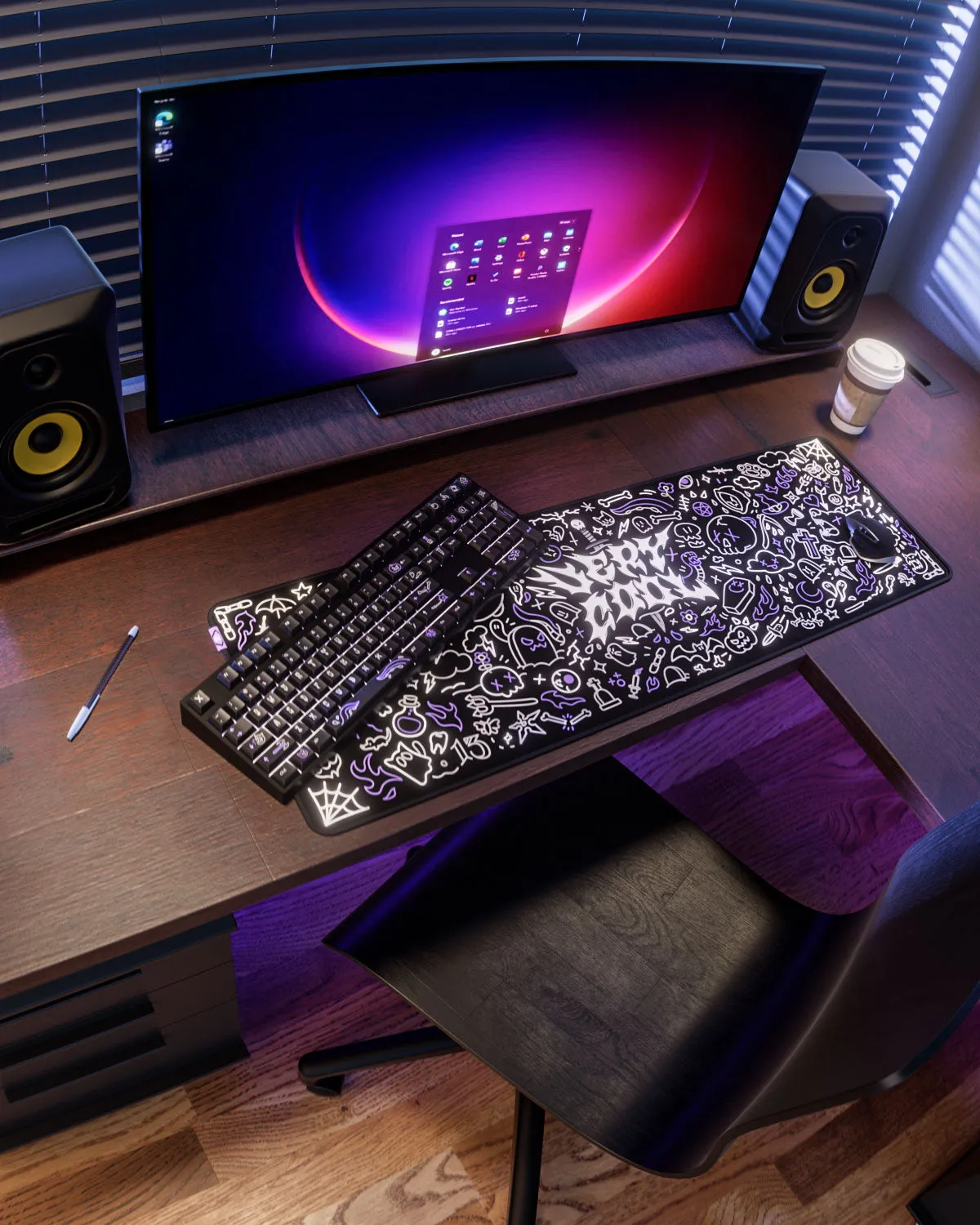 The Very Ghoul Desk Mat