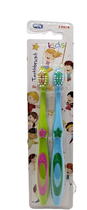 Toothbrush kids 2 pack Soft