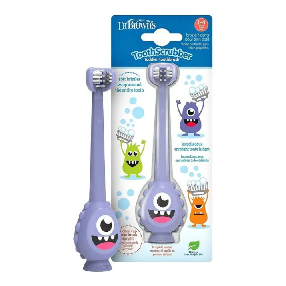 ToothScrubber Toddler Toothbrush - Monster