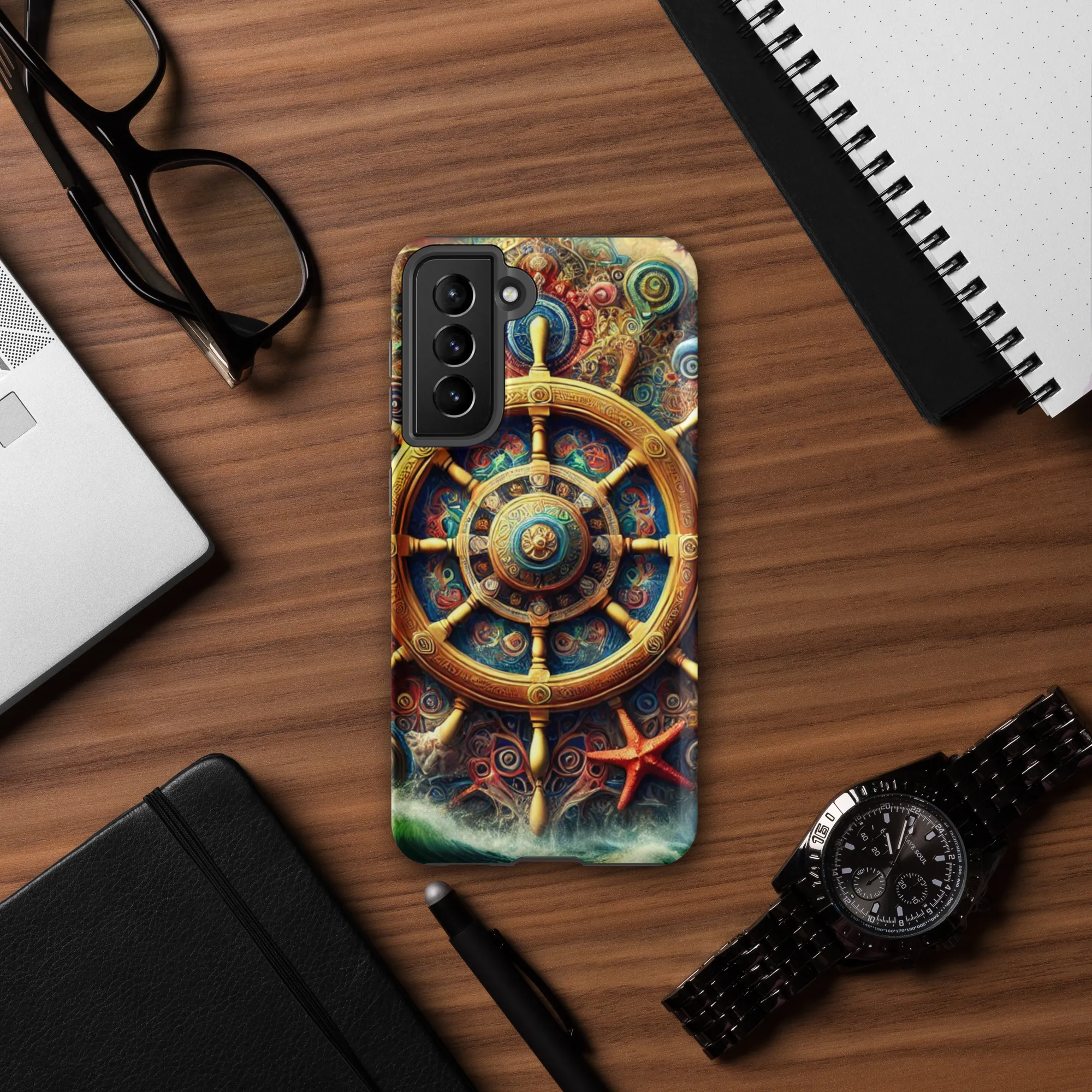 Tough case for Samsung® Ships Wheel