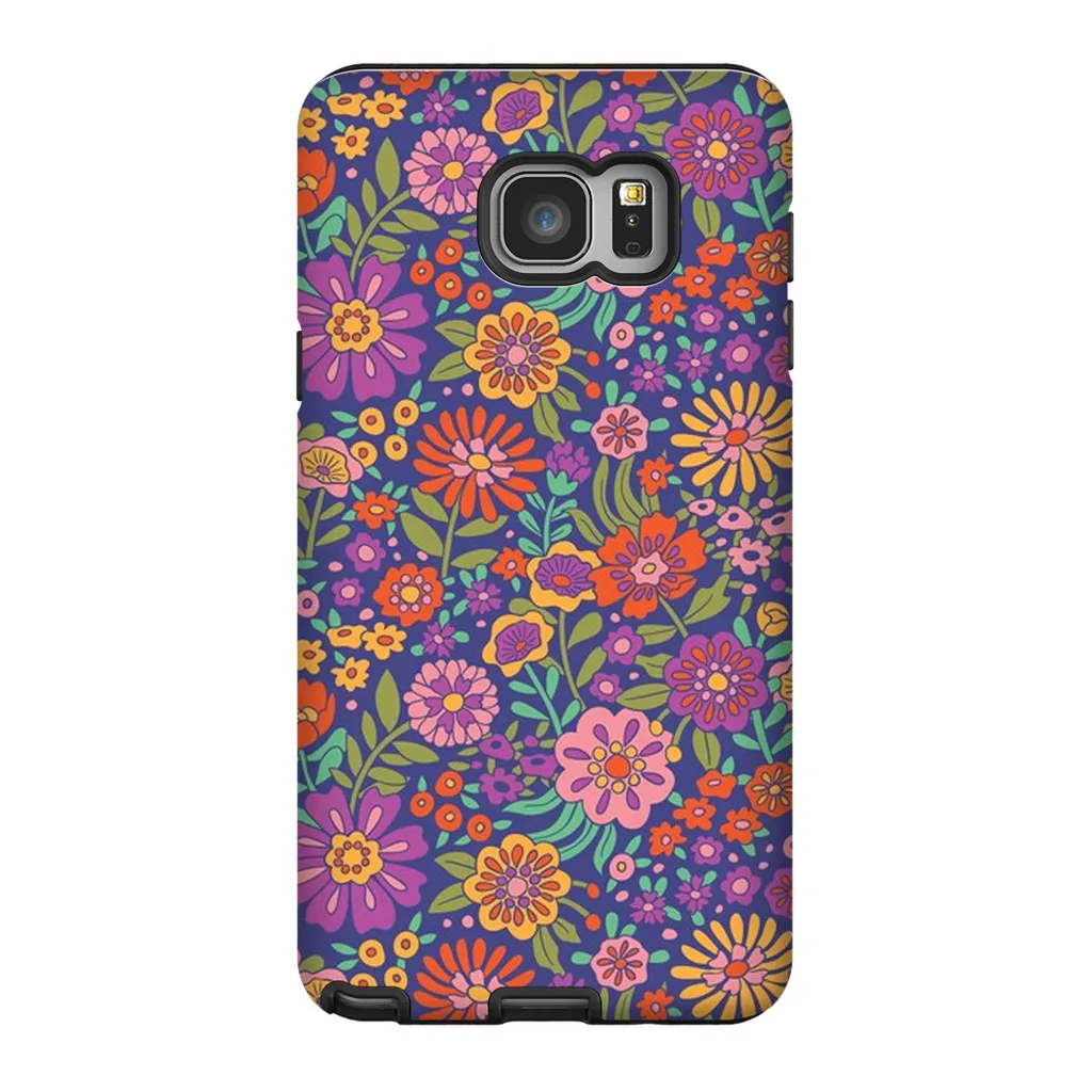 Tough Phone Case - Vintage Flower Land Pattern