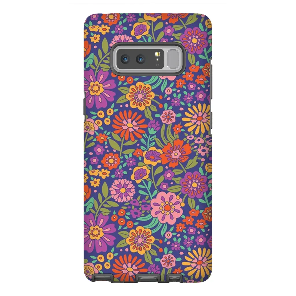 Tough Phone Case - Vintage Flower Land Pattern