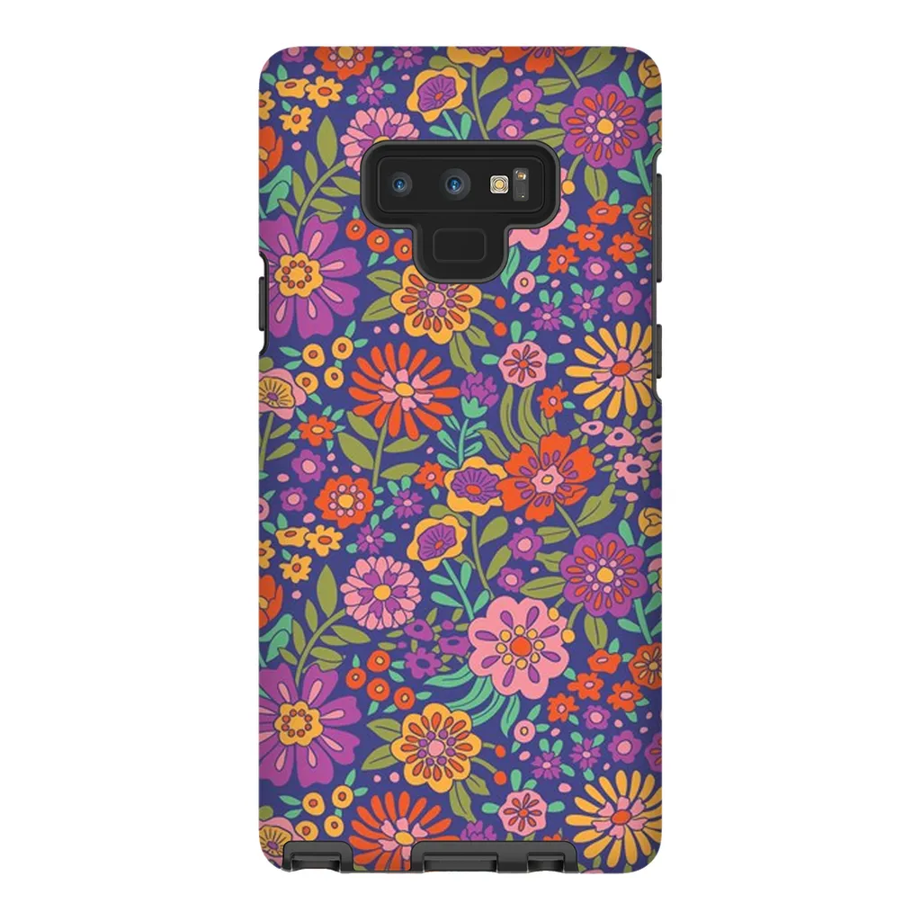 Tough Phone Case - Vintage Flower Land Pattern