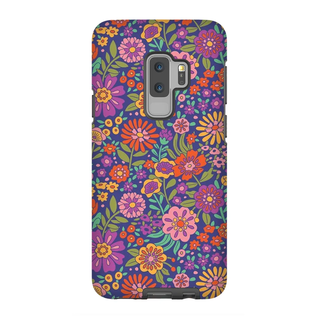 Tough Phone Case - Vintage Flower Land Pattern